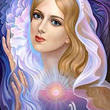 Схема вышивки «Ангельский лик»