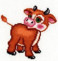 Схема вышивки «Бычок»