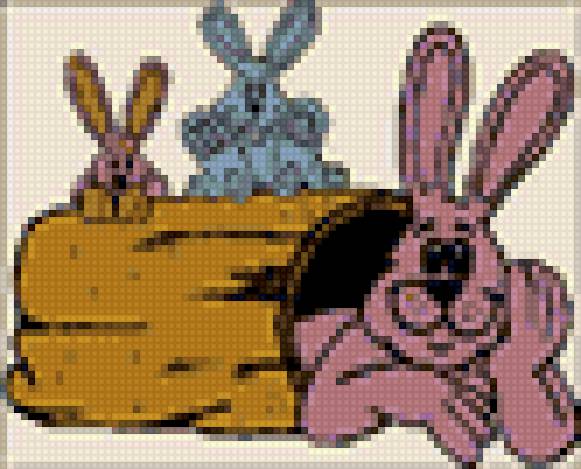 Кролики - кролики, зайцы, детские, животные - предпросмотр