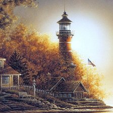 Схема вышивки «маяк»