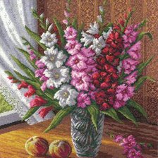 Схема вышивки «Цветы»