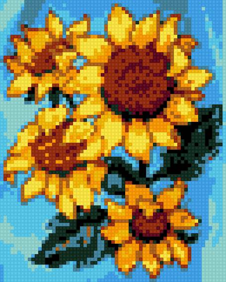 Подсолнухи - подсолнухи, цветы - предпросмотр