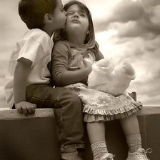 Схема вышивки «первый поцелуй»