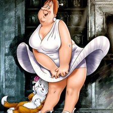 Схема вышивки «фрекен бок»