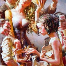 Схема вышивки «пасьянс»