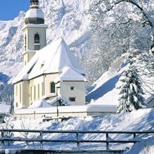 Схема вышивки «зима»