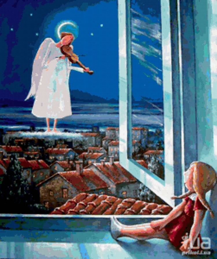 колыбельная - дети, ангел - предпросмотр