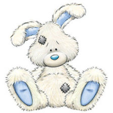 Схема вышивки «заяц»