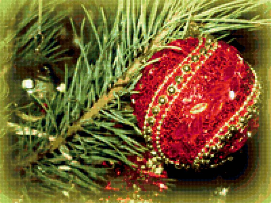 новый год - новый год, шар - предпросмотр