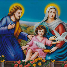 Схема вышивки «икона»