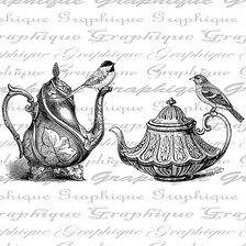 Схема вышивки «пара vintage 02»