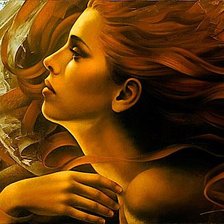 Схема вышивки «Артур Брагинский -''Поцелуй ангела''»