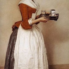 Схема вышивки «Шоколадница»