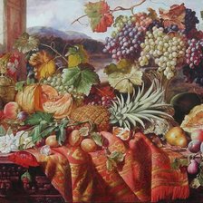 Схема вышивки «натюрморт»