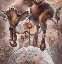 Схема вышивки «кот и кошка»