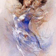 Схема вышивки «влюбленность»