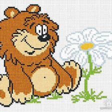 Схема вышивки «тилимилитрямдия медвежонок»