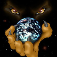 Схема вышивки «пантера»