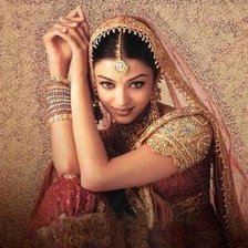 Схема вышивки «индианка»