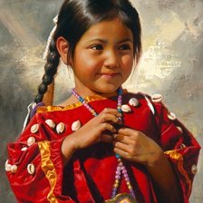 индейская девочка 2