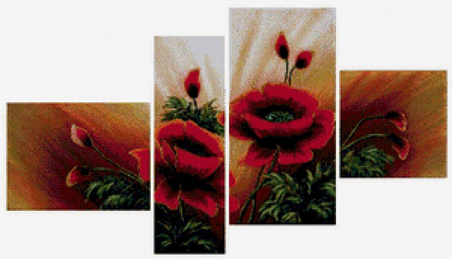 маки2 - полиптих - предпросмотр