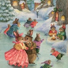 Рождественские зайцы 4