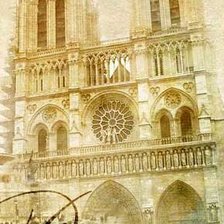 Схема вышивки «триптих париж3»