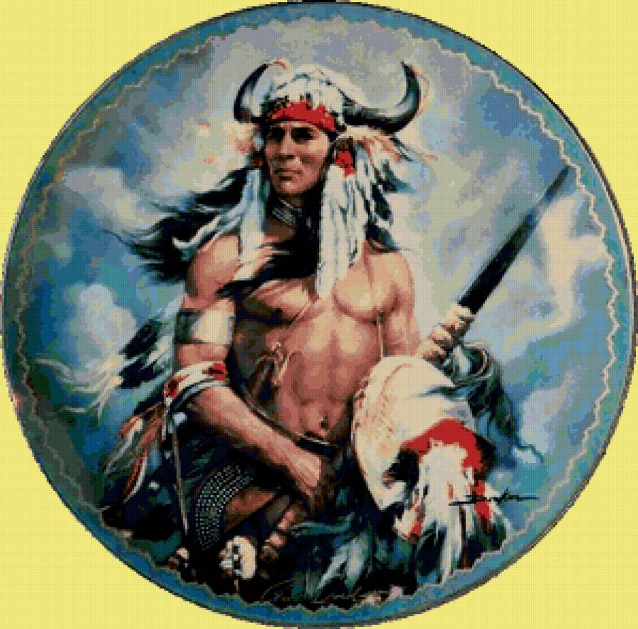 индеец - индейцы, мужчина - предпросмотр