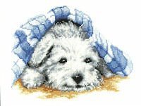 Схема вышивки «Собачка»