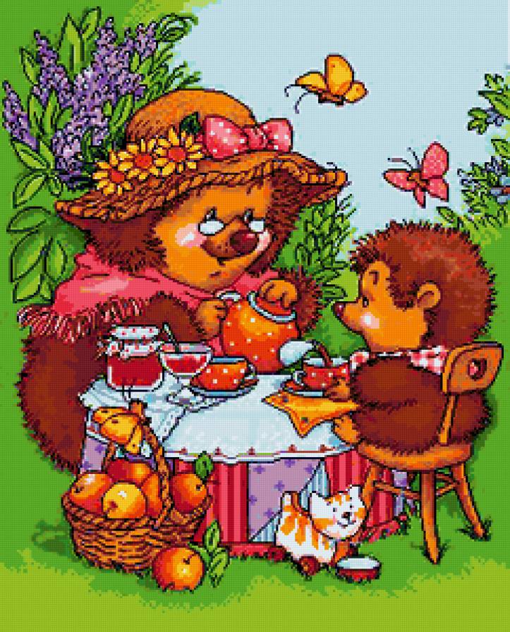 Ежики - предпросмотр