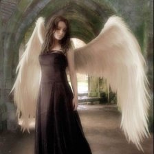 Схема вышивки «ангел 12»