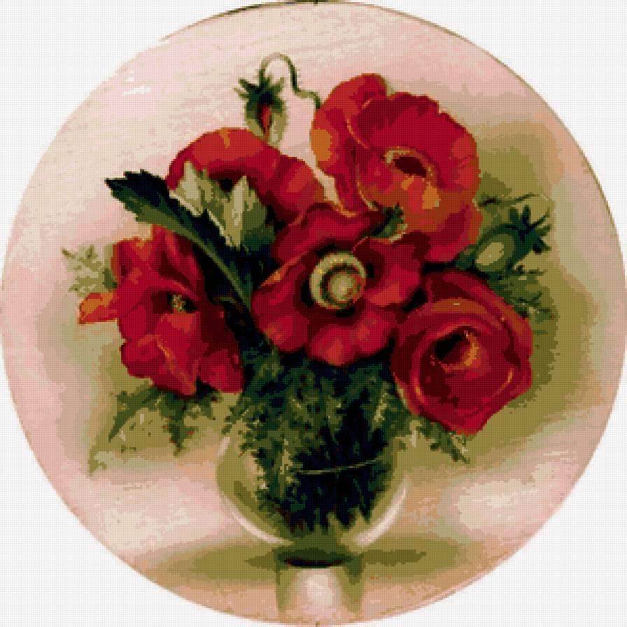 маки - букет, цветы, маки - предпросмотр