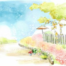 Схема вышивки «Тропка»