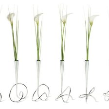 Схема вышивки «каллы. Ваза петля.»