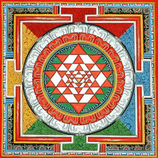 Схема вышивки «шри»