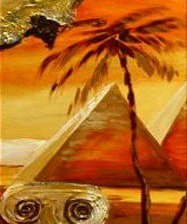 Схема вышивки «полиптих египет»