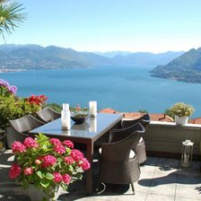 Схема вышивки «пейзаж»