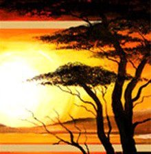 Схема вышивки «закат3»