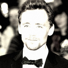 Схема вышивки «Том Хиддлстон»