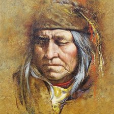 Схема вышивки «старость»