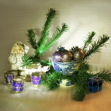 Схема вышивки «новый год»