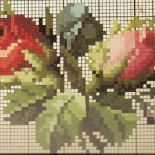 Схема вышивки «бутоны»