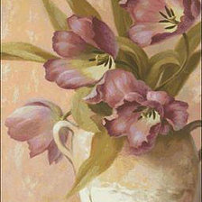 Схема вышивки «Тюльпаны»