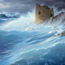 Схема вышивки «у старого маяка»