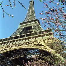 Схема вышивки «весна в париже»