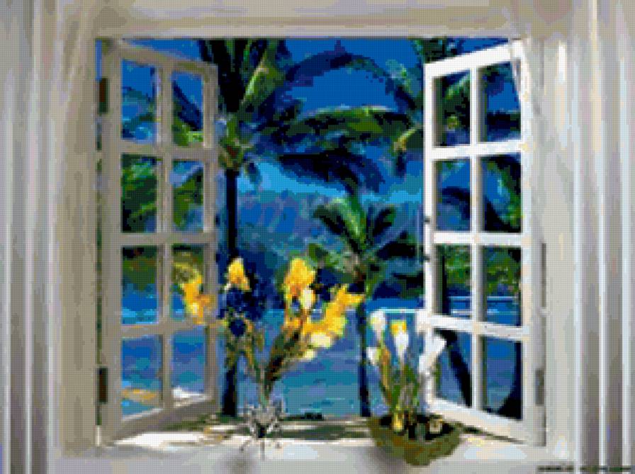 вид из окна - природа - предпросмотр