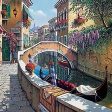 Схема вышивки «италия»