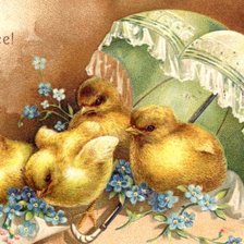 Схема вышивки «Пасхальные картинки»