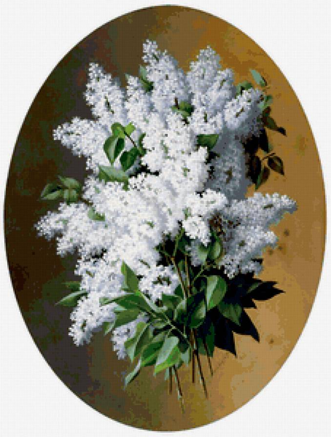 Прекрасные цветы от Лонгре 7 - натюрморт, лонгре, цветы, картина, живопись, виньетка - предпросмотр