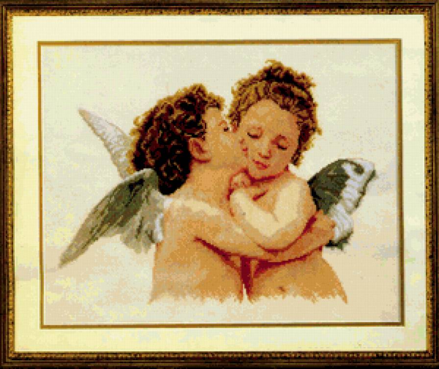 Херувимы - херувим, купидон, ангел - предпросмотр